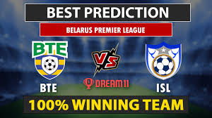 Maybe you would like to learn more about one of these? Bte Vs Isl Dream11 Prediction Live Score Today Match Prediction Belarus Premier League Round 11 31st May