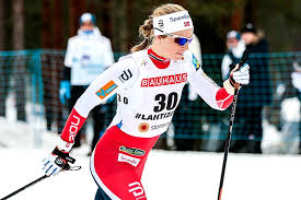 That's why the girls had the black ribbon (sørgebånd). Astrid Uhrenholdt Jacobsen Gar Glipp Av Lillehammer Erstatter Satt Inn