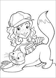 Free printable coloring pages holly hobbie coloring pages. Holly Hobbie And Friends 18 Coloring Page Free Printable Coloring Pages For Kids