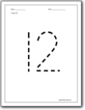 You are viewing some number 12 sketch templates click on a template to sketch over it and color it in and share with your family and friends. Number 12 Worksheets Number 12 Worksheets For Preschool And Kindergarten
