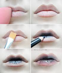 lip look step by step makeup tutorial