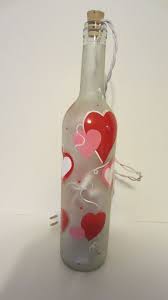 Hand Painted Wine Bottles