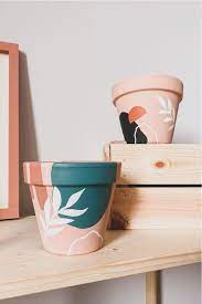 Plant Pot Design Painted Pots Diy