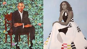 This is the moment we've all been waiting for: Barack And Michelle Obama S Official Portraits Unveiled Bbc News