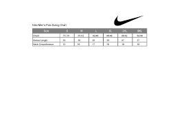 Nike Mens Polo Sizing Chart Emi Corporate Apparel
