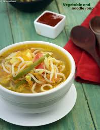 vegetable and noodle soup recipe