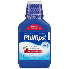 phillips milk of magnesia laxative
