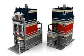 Eine anleitung für ein lego classic haus, das einfach immer weiter wächst! Custombricks De City Bauanleitungen Modular Building Out Of Lego Haus House