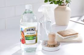 never clean with vinegar