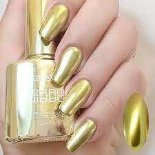 mirror nail polish gold