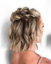 1 prom hairstyle for short hair in 2024