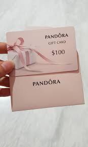 pandora 100 gift card tickets