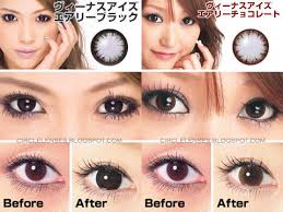 neo natural touch brown circle lens