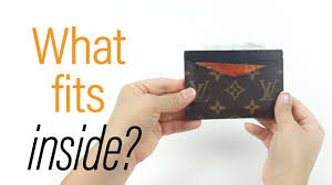 Since the 1800s, the label has expanded to create some of the most iconic bags and coatings in the world. What Fits Inside Louis Vuitton Neo Card Holder Youtube