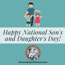 Jan 29, 2019 · what is daughter's day? Happy National Son S And Daughter S Day Be Sure To Give Your Kids The Biggest Hug You Can Today Nationalsonsanddaughtersday Daughters Day Sons Big Hugs