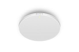 sony unveils beamforming ceiling mic