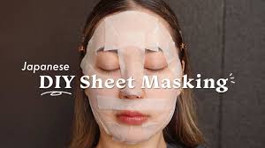 how to diy sheet mask you