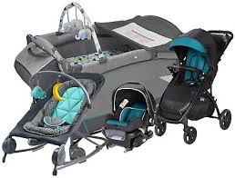 Baby Boy Newborn Combo Stroller With