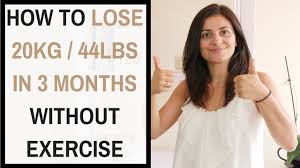 How To Lose 20kg In 3 Months Without Exercise Quick Weight Loss