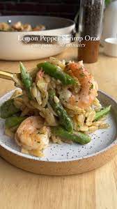 Healthy Recipes On Instagram Lemon Pepper Shrimp Linguine By  gambar png
