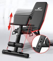 foldable gym bench adking foldable