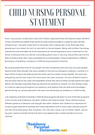 Tips on Nursing Graduate School Personal Statement Writing A great nursing personal statement example for nursing school personal  statement application