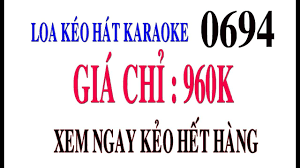 Mua Loa Kéo Hát karaoke 0694 Giá Rẻ Nhất Ở Đâu - Điện Máy 168