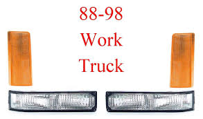 88 98 Chevy Work Truck Parking Light Set Mrtaillight Com