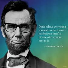 Amazon.com: Abraham Lincoln Internet Novelty Quote Saying College ... via Relatably.com