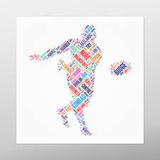 rugby player with ball by wordbird ie