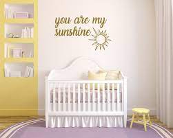 You Are My Sunshine Nursery Wall