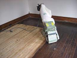 wood floor refinishing installation