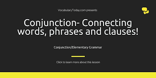 The most common ones are 'and', 'or' and 'but'. Conjunction Connecting Words Phrases And Clauses