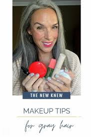 makeup tips for gray hair skin