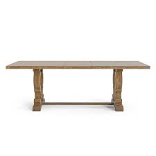 Trestle Extendable Dining Table Seats