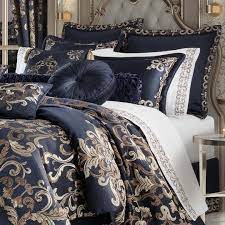 Giardino Blue 4 Piece Comforter Set By