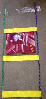 Diy Rope Ladder Used Box For Spacing Inspiration From