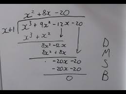 A Cubic Polynomial Long Division