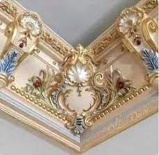 grey ceiling cornice type of cornices