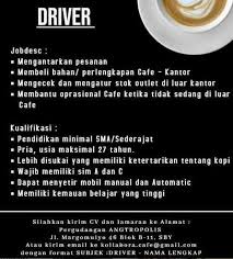 Viral kuda kalap hendak kawini manusia. Lowongan Kerja Driver Di Kollabora Cafe Surabaya Gibran Waluyo 9 Jan 2020 Loker Atmago Warga Bantu Warga