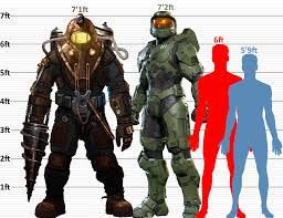 Fun fact: Subject delta (bioshock) and MasterChief are around the same  height. : r/halo