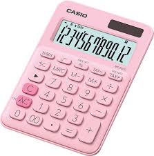 Casio typically releases black calculators but. Casio Ms20uc Pk Casio Desktop Calculator Solar Pink At Reichelt Elektronik
