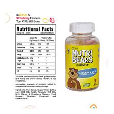 nutribears calcium with vitamin d