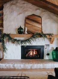 Fireplace Mantel Windows And Railings