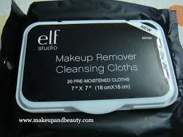 elf makeup remover cleansing cloths review