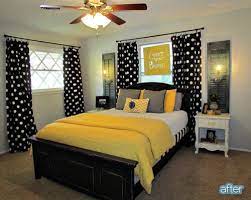 yellow bedroom decor