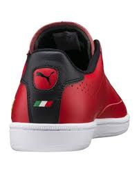 Designed for comfort and built for speed, puma running shoes for men provide superior traction, grip and cushioning. Puma Synthetic Ferrari Match Men S Sneakers In Red For Men Lyst