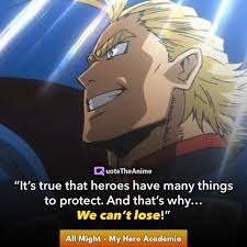 All members who liked this quote. 25 Powerful All Might Quotes My Hero Academia Images