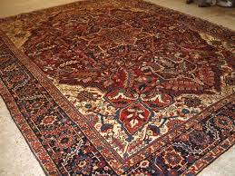 antique heriz carpet 442 x 342cm