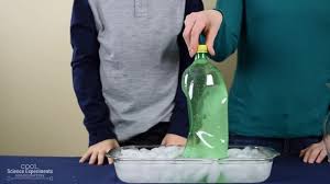 crush a plastic bottle science experiment